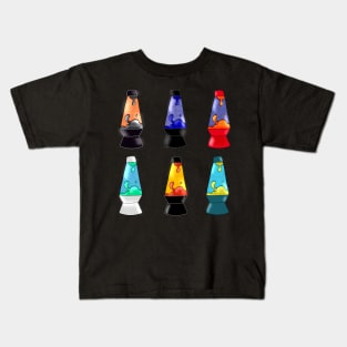 Lava Lamp Sticker Pack Kids T-Shirt